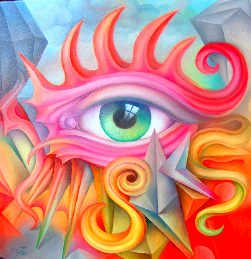 109 Buvos szem 70x70cm